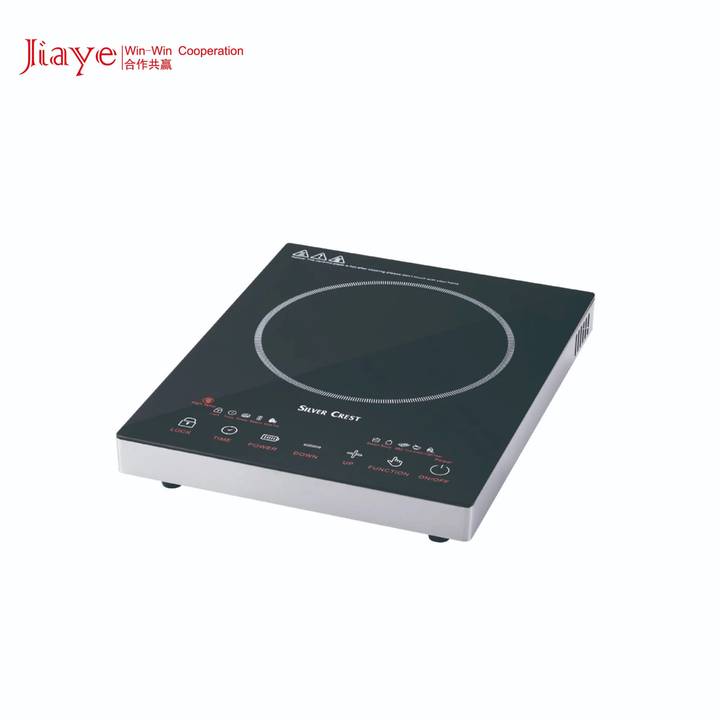 Black Crystal Glass Board Premium Radiant Cooktop Induction Hob Infrared Cooker