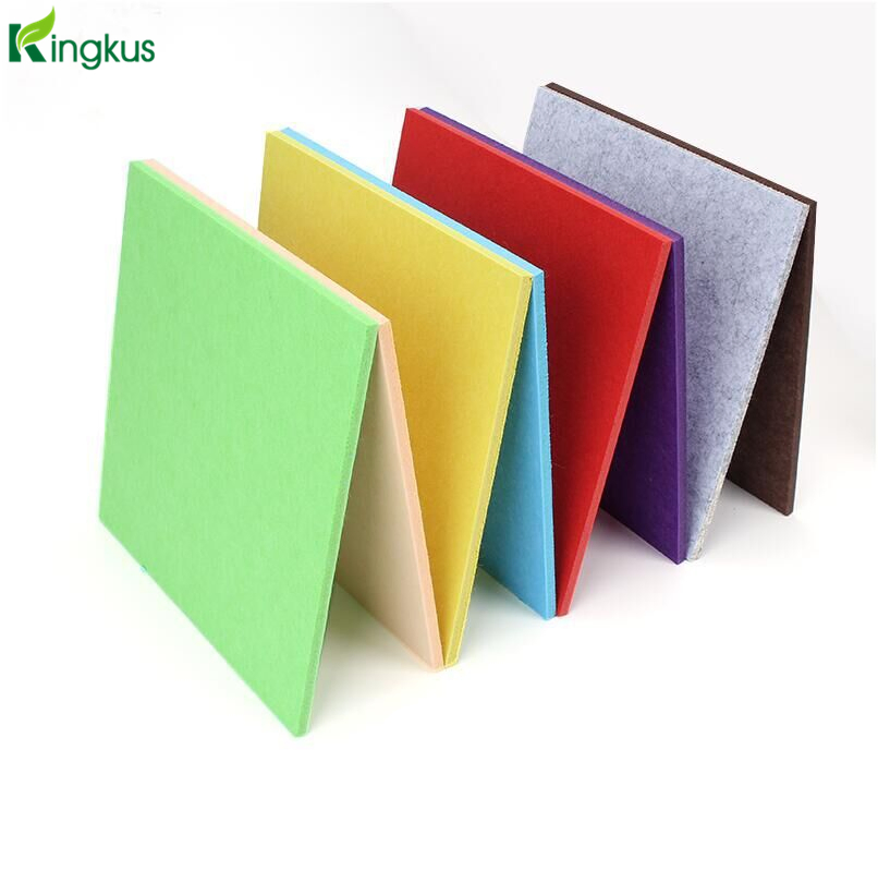 Anti-Fire Pet Polyester Fiber Decorative Acoustic Wall Panel