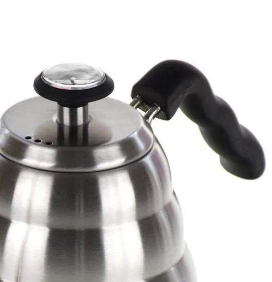 40oz Coffee Stainless Steel Kettle Coffee Tea Pots with Built-in Thermometer Kw002_3
