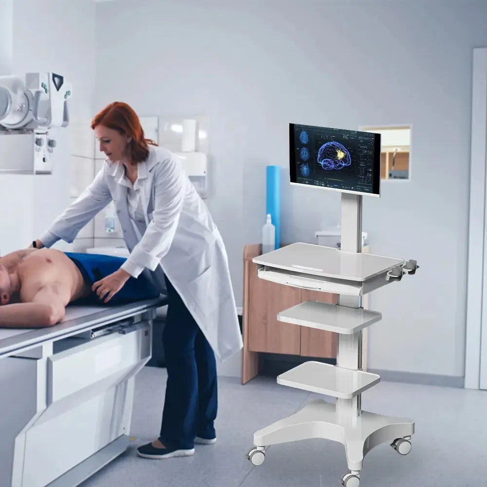 All-in-One Mobile Hospital Trolley for Examination & Instrument Storage – Factory Direct