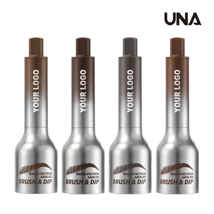 Private Label Long-Lasting Waterproof Eyebrow Gel Mascara Non-Smudging Custom Logo Brow Enhancer Big Head Dye Customizable Logo