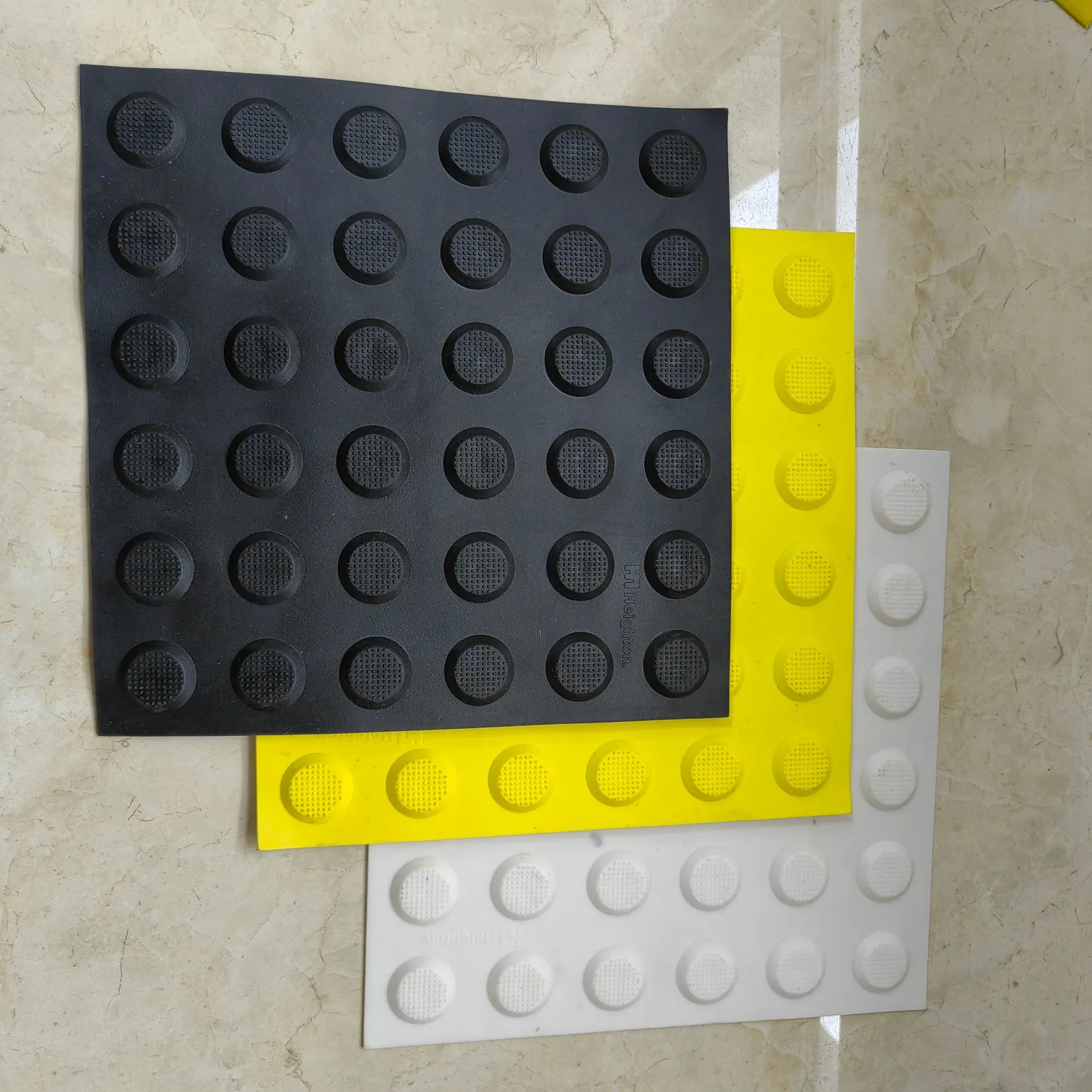 PVC Anti-Slip Tactile Road Bricks Self-Adhesive Wear-Resistant