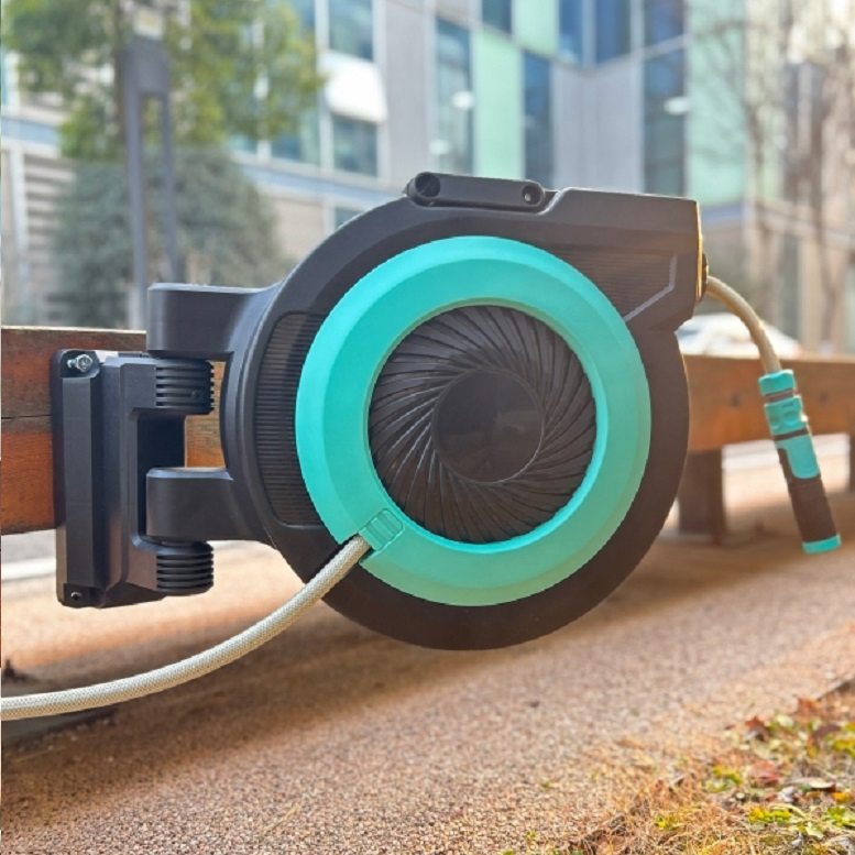 Durable Garden Hose Reel for Easy Water Storage and Management