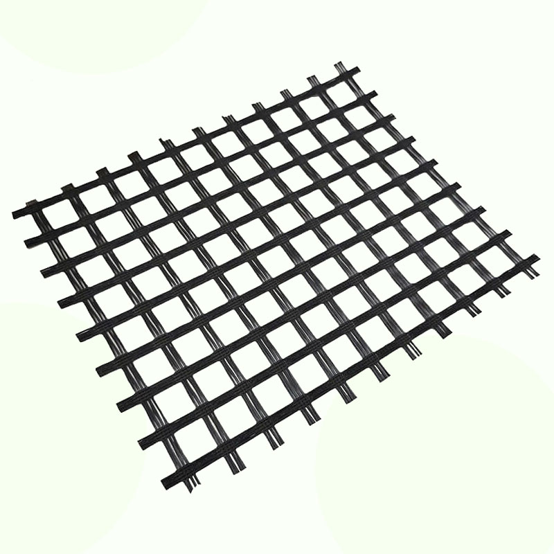 Airport Runway Construction Cloud HDPE Geogrid Roll Factory Direct Sale