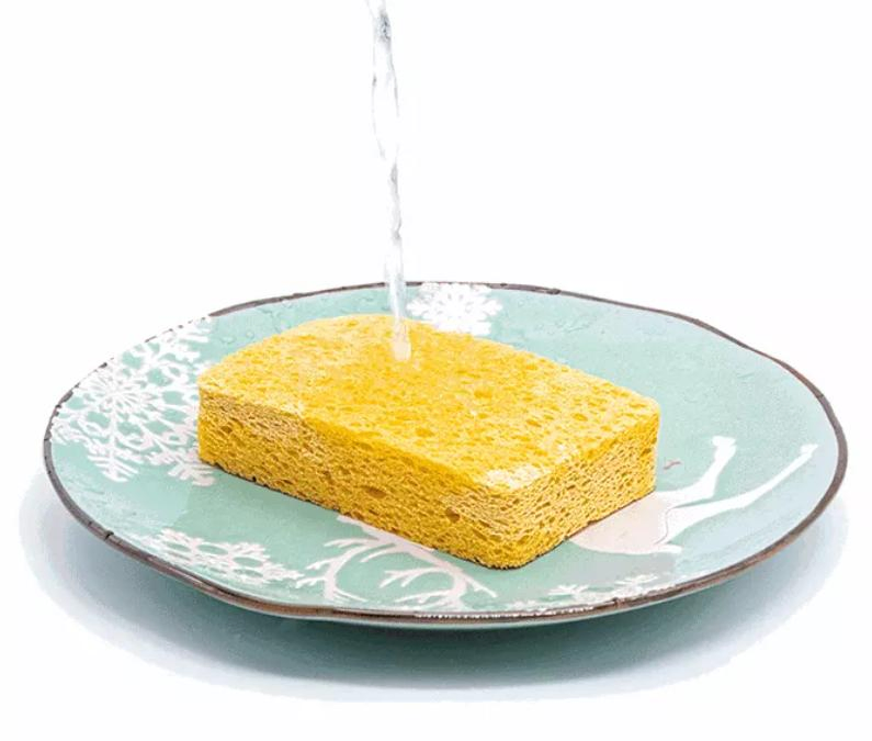 Household Cleaning Wood Pulp Kitchen Washing Cellulose Sponge