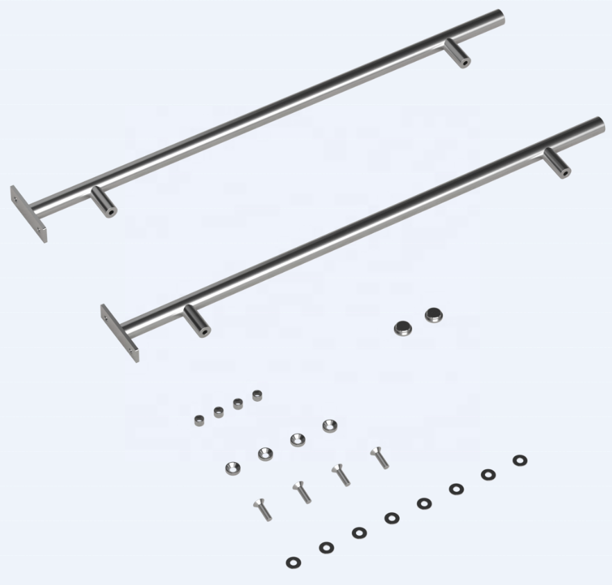 304 Stainless Steel Glass Canopy Awnings Door Canopy