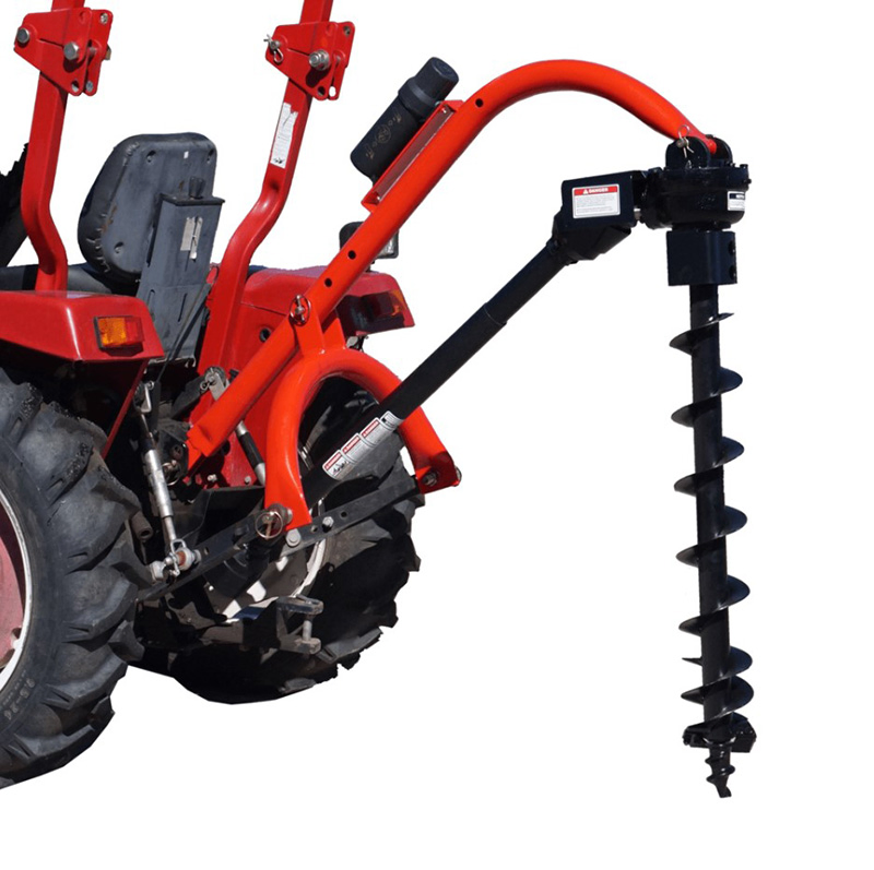 Durable Heavy Duty 3 Point Tractor Post Hole Digger 12 Inch Post Hole Auger for Sale