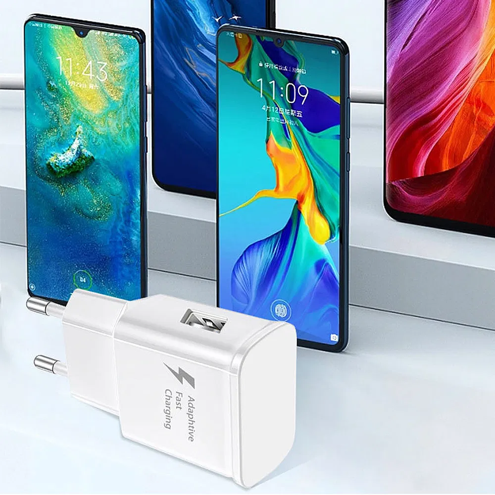 Быстрое зарядное устройство USB для телефонов Samsung, Xiaomi, Pixel, LG