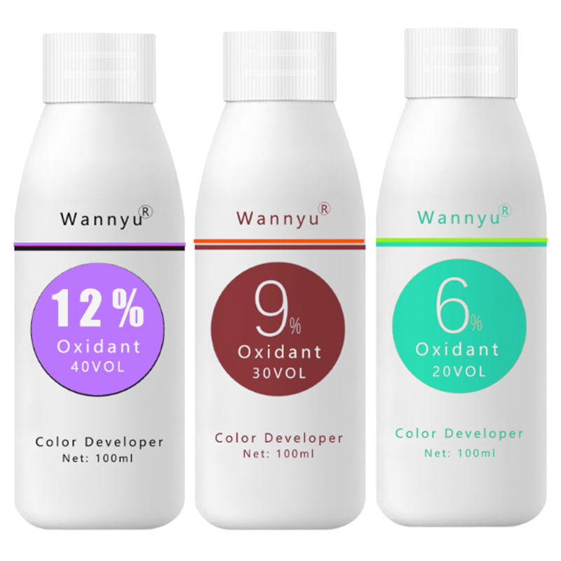 Italy Quality Professional Salon Use Hair Color Lightener Blonder Bleach Developer Organic Hair Peroxide