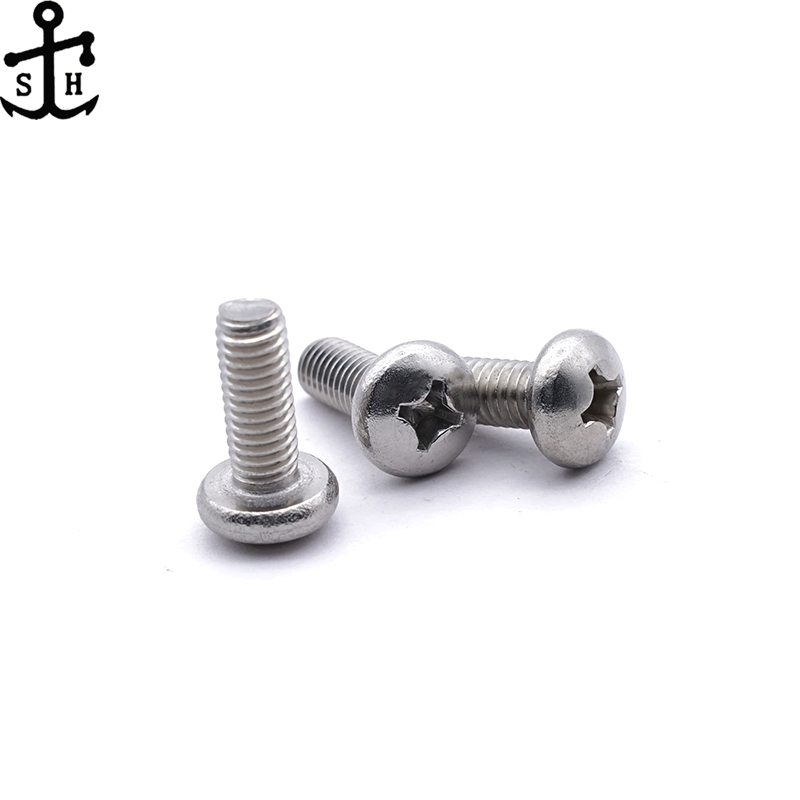 Zinc Plated Silver Pan Head Self Tapping Screw for Metal Sheet Made in China
