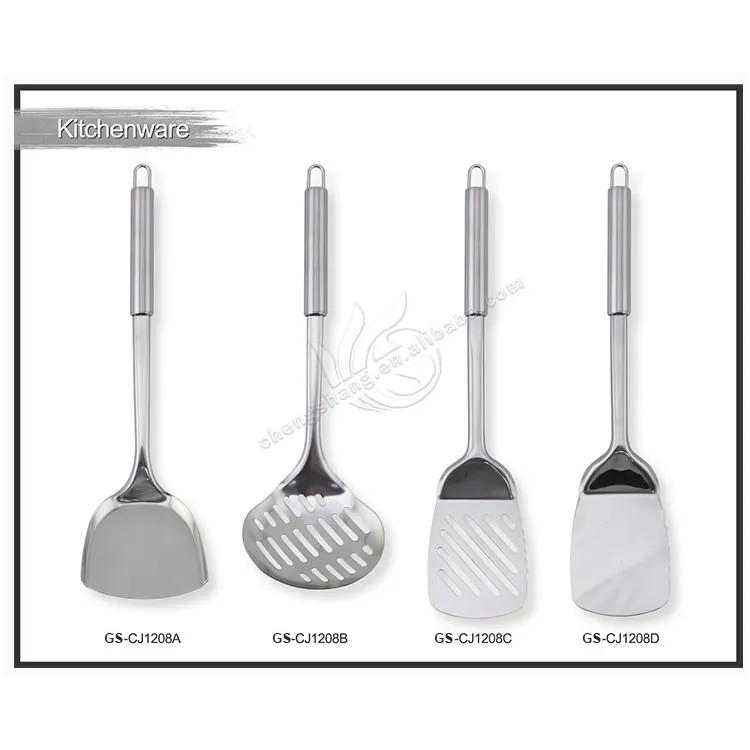 Cookware Metal Kitchen Gadgets Set Stainless Steel Cooking Utensils Cookware Spatula Set