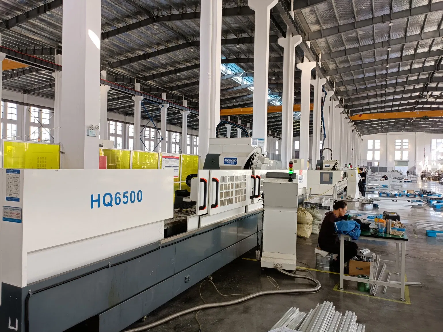 T Slot 2020 Silver Anodized Aluminum Profile Extrusion Frame for Machine Conveyor