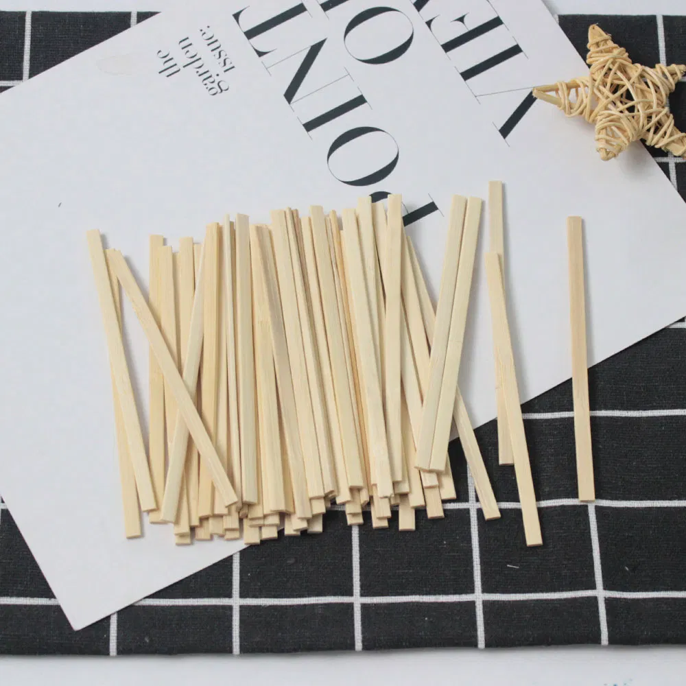 Biodegradable Bamboo Tea Coffee Stirrer and Cocktail Sticks Dispenser