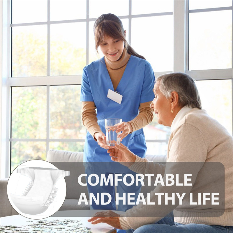 Disposable Ultra Heavy Absorbency Incontinence Briefs Moisture-Wicking Leak Protection