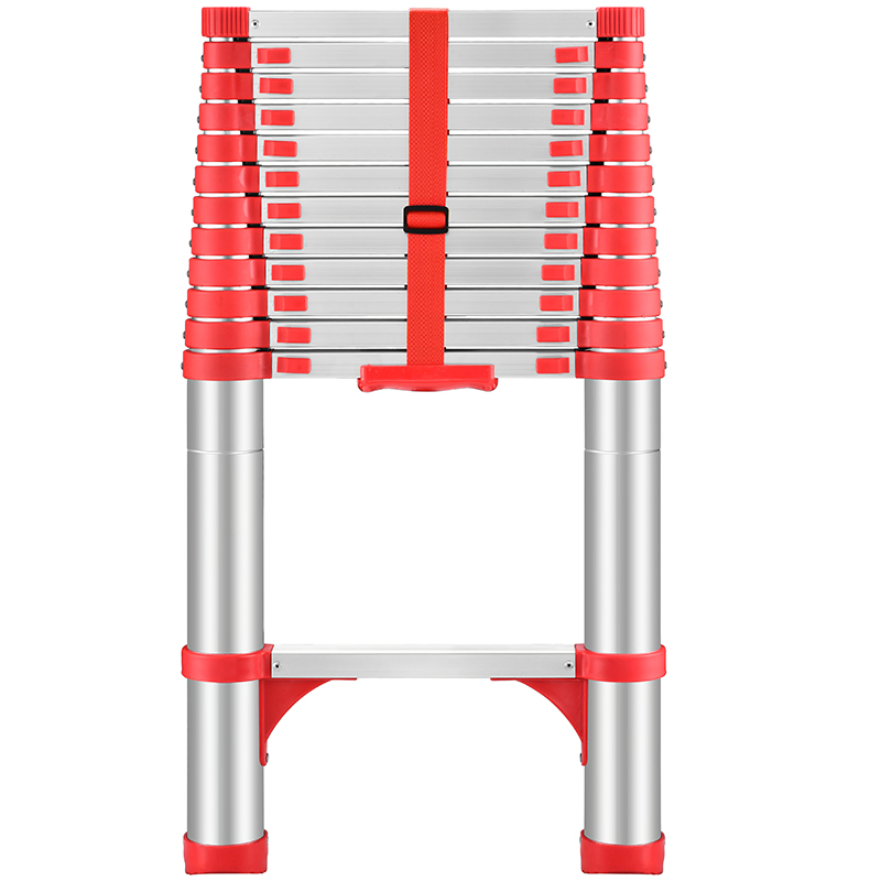 China Factory CE Certified Durable Steel Frame for Warehouse and Retail Folding Step Ladder