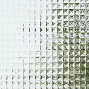 High Performance Insulated Raindrop Pattern Glass for Residential Windows