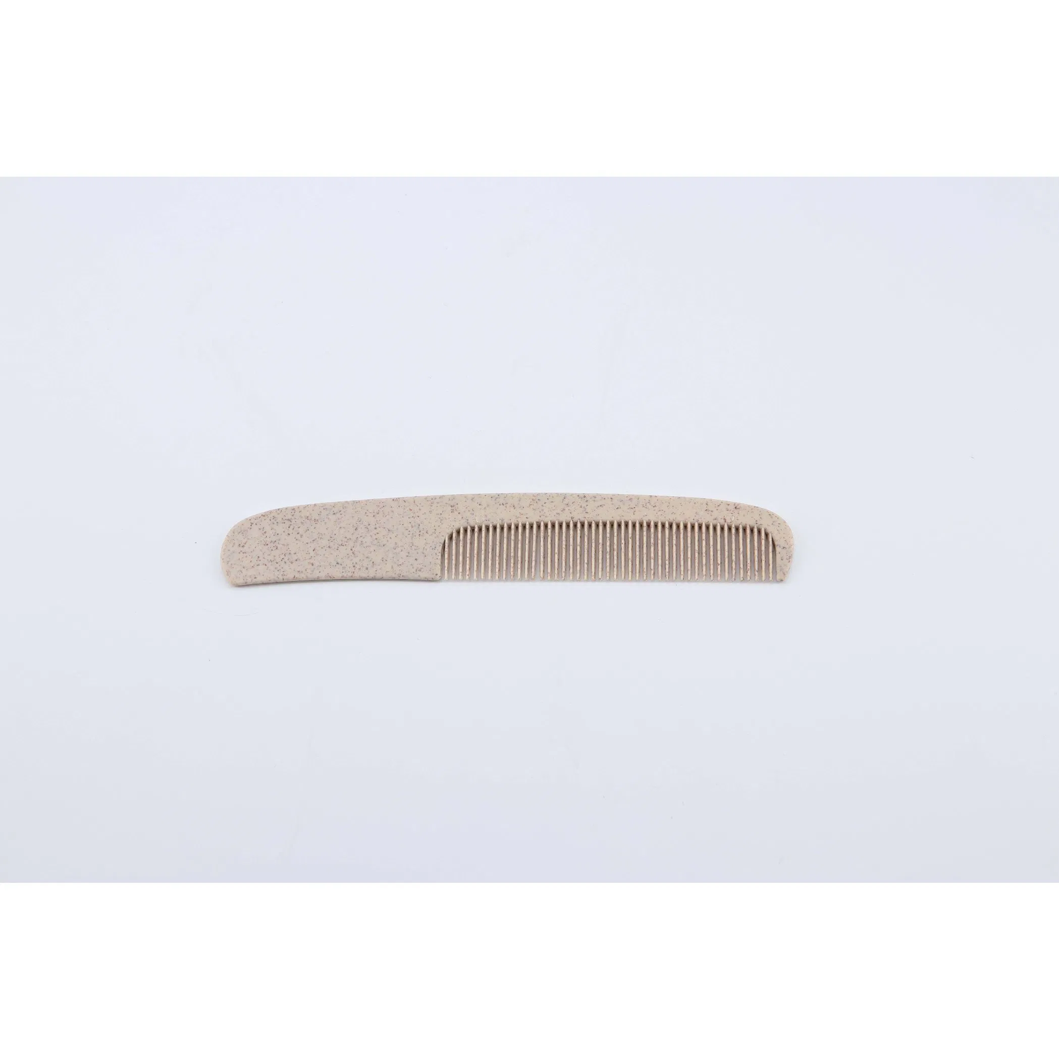 Wholesale Eco Friendly Hotel Foldable Short Wheat Straw Hair Comb