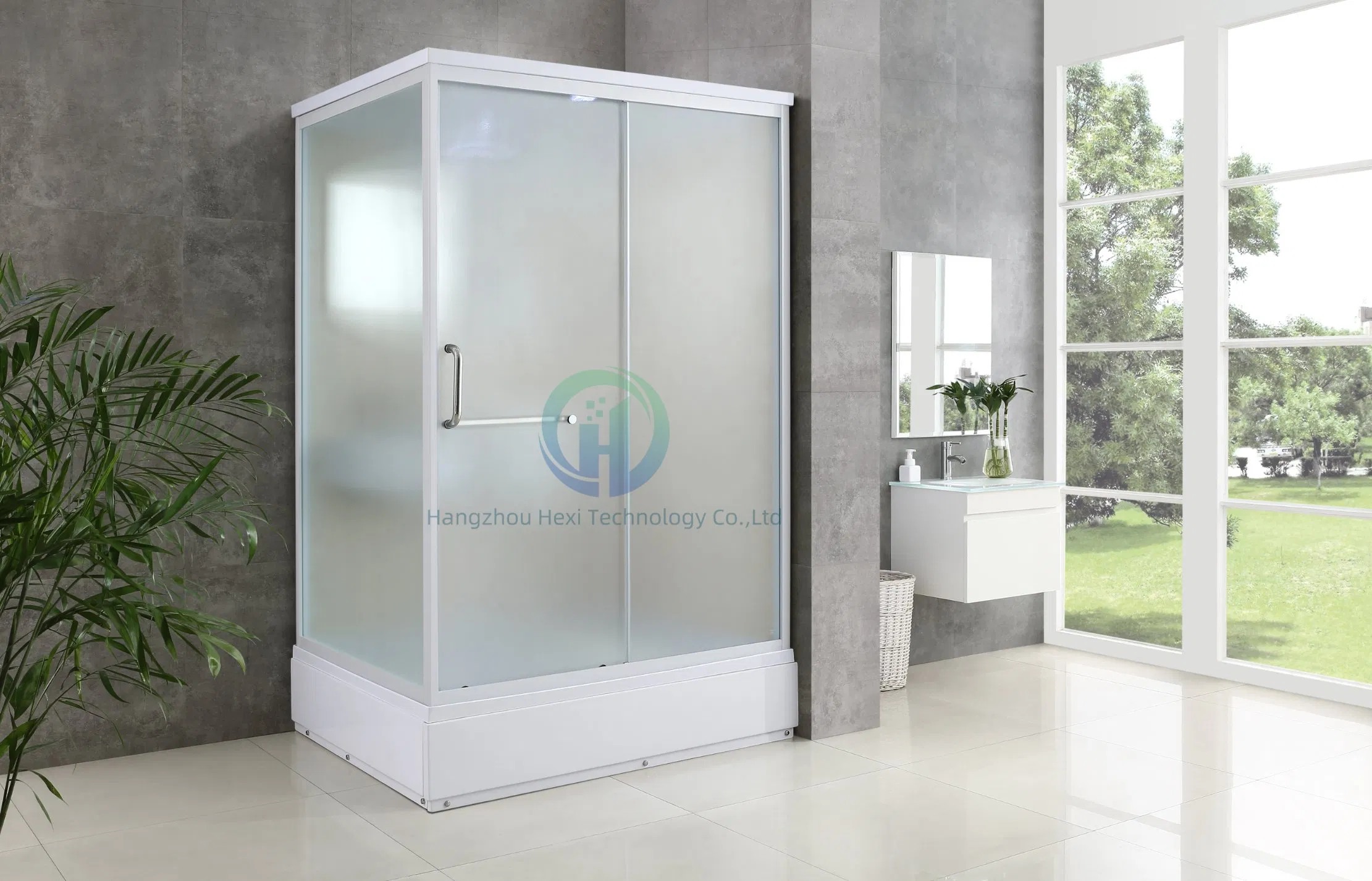 Prefab Toilet Bathroom Shower Curtain Bathroom Pods