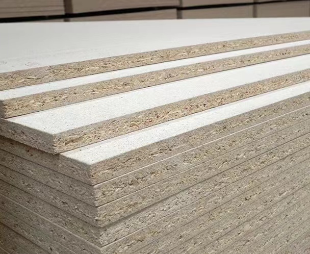 1220*2440mm Bespoke Melamine Particle Board 16mm 18mm Melamine Laminated Chipboard