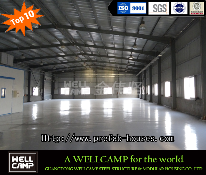 Wellcamp Luxury Customized Modern Economic Steel Structure Warehouse for Hot Sales