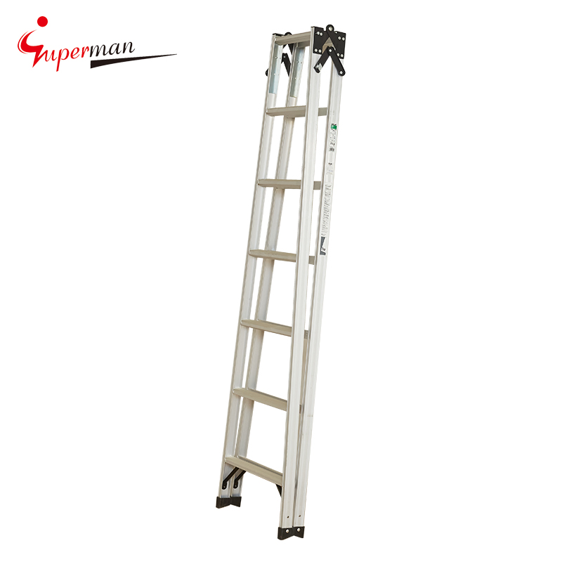 Multi-Purpose 6m Aluminum Ladder for Home and Professional Use