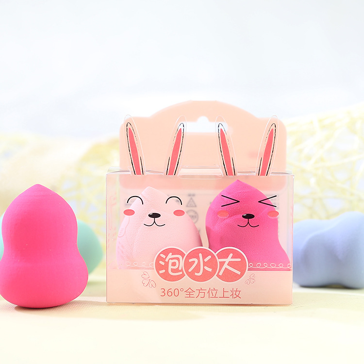 Customizing Plastic PVC/PET Cosmetic Packaging Box for Powder Puff