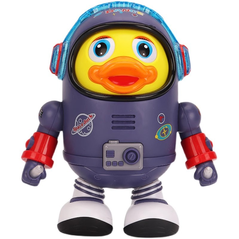 Hot Sale Kids Electric Dancing Astronaut Space Duck Robot Toy