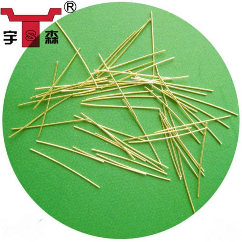 Brass Coated Micro Steel Fiber Factory Direct Sales