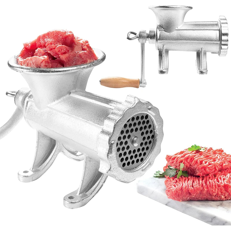 Premium Manual Meat Grinder for Home Use and Easy Grinding