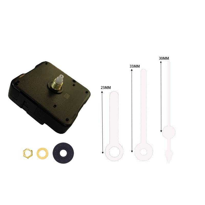 Hot Selling Stock Silent Wall Clock Movement Pendulum Clock Movement Hands