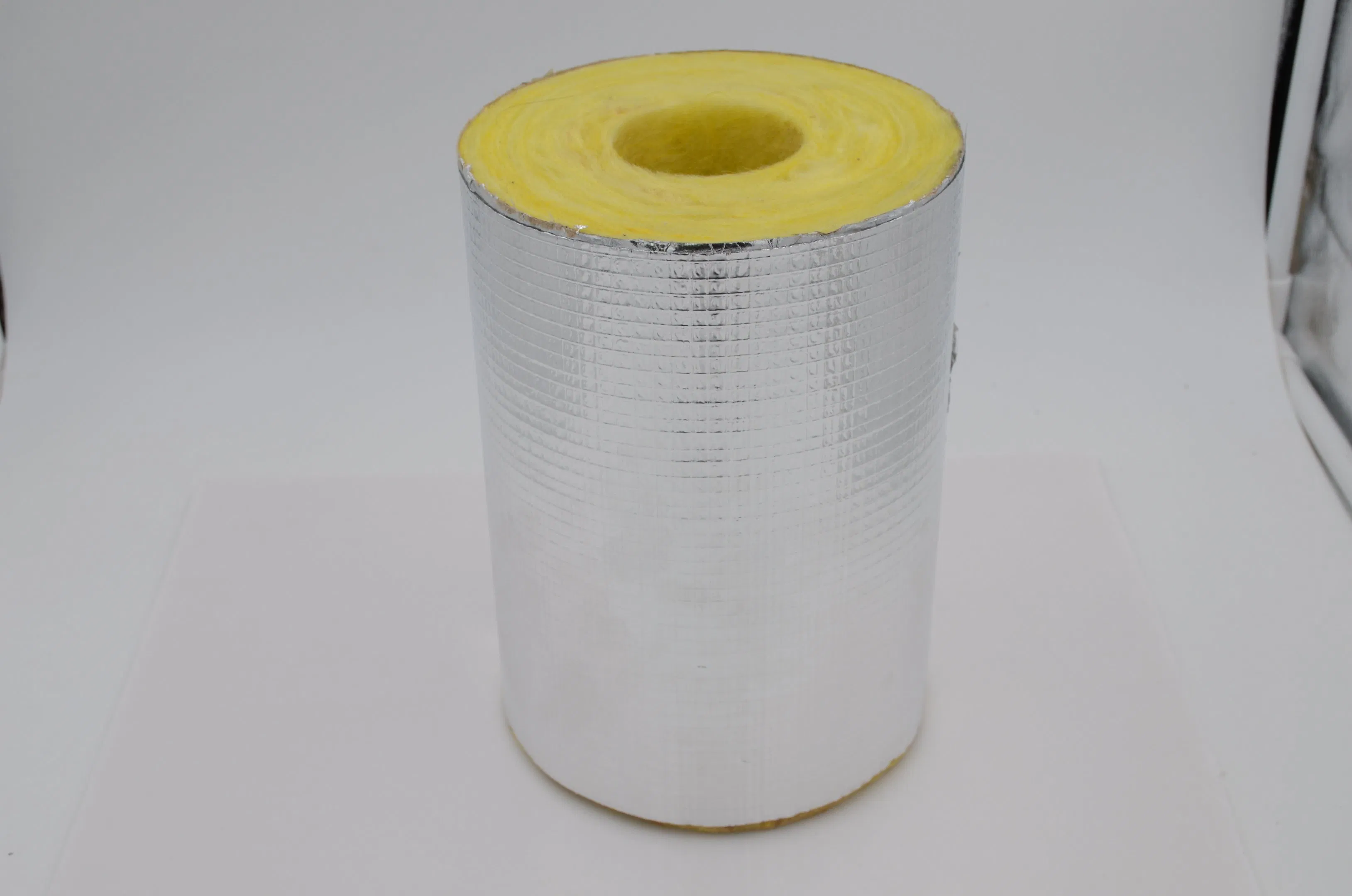 Diameter 15-150mm Pipe Aluminum Foil Glass Wool