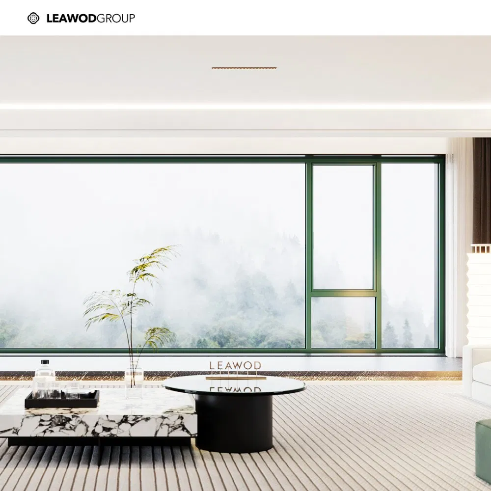 Энергосберегающие алюминиевые окна и двери с двойным остеклением