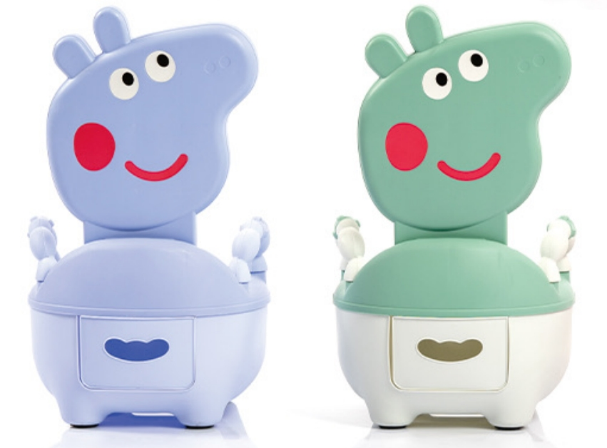 Pink Green Purple Good Quality Plastic Baby Toliet Baby Training Seat