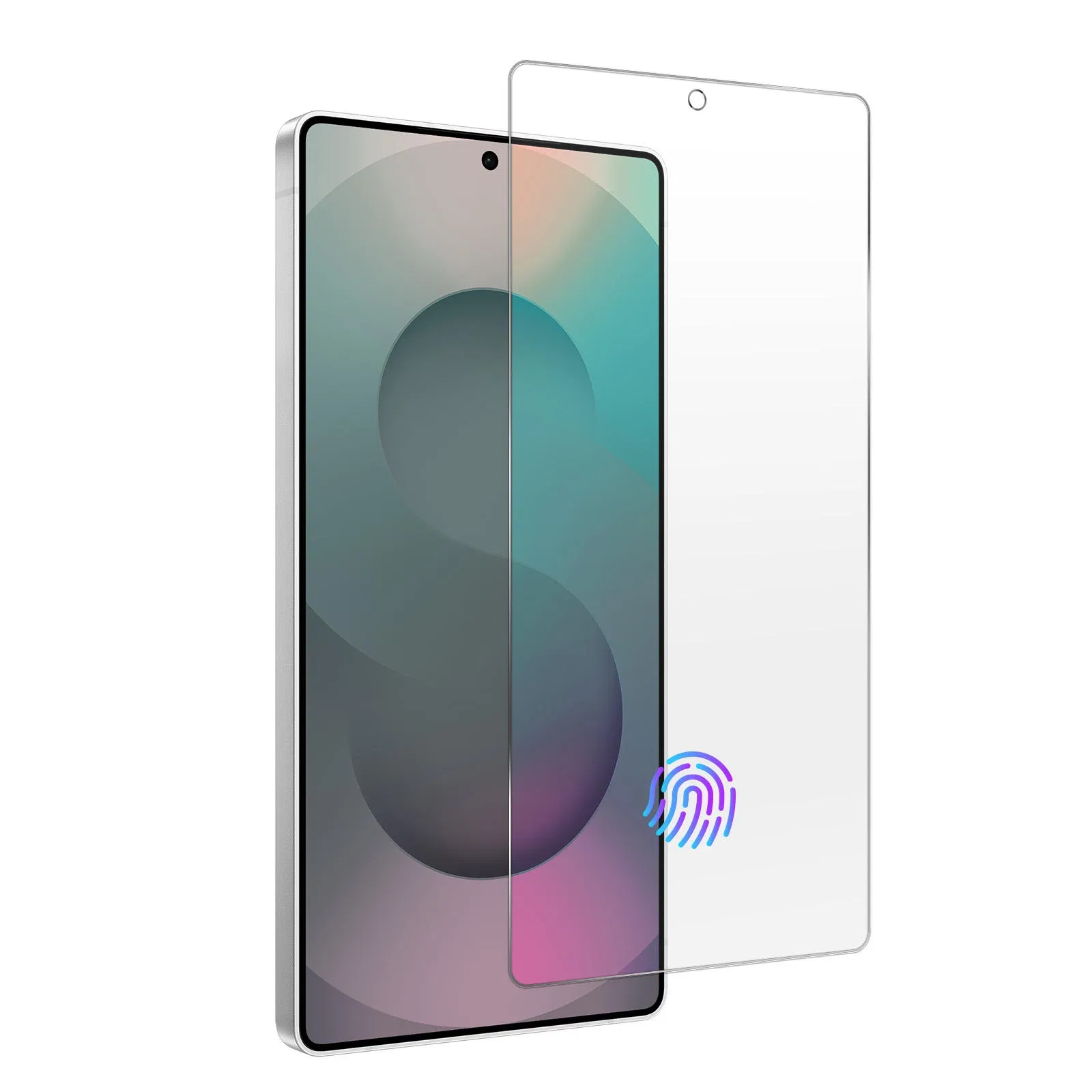 Защитное стекло 0.25мм для Samsung S26, антиотпечатки
