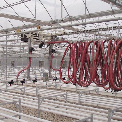 Greenhouse Specially Used Self-Propelled Sprinkler for Seed Breeding/Flowers Cultivation