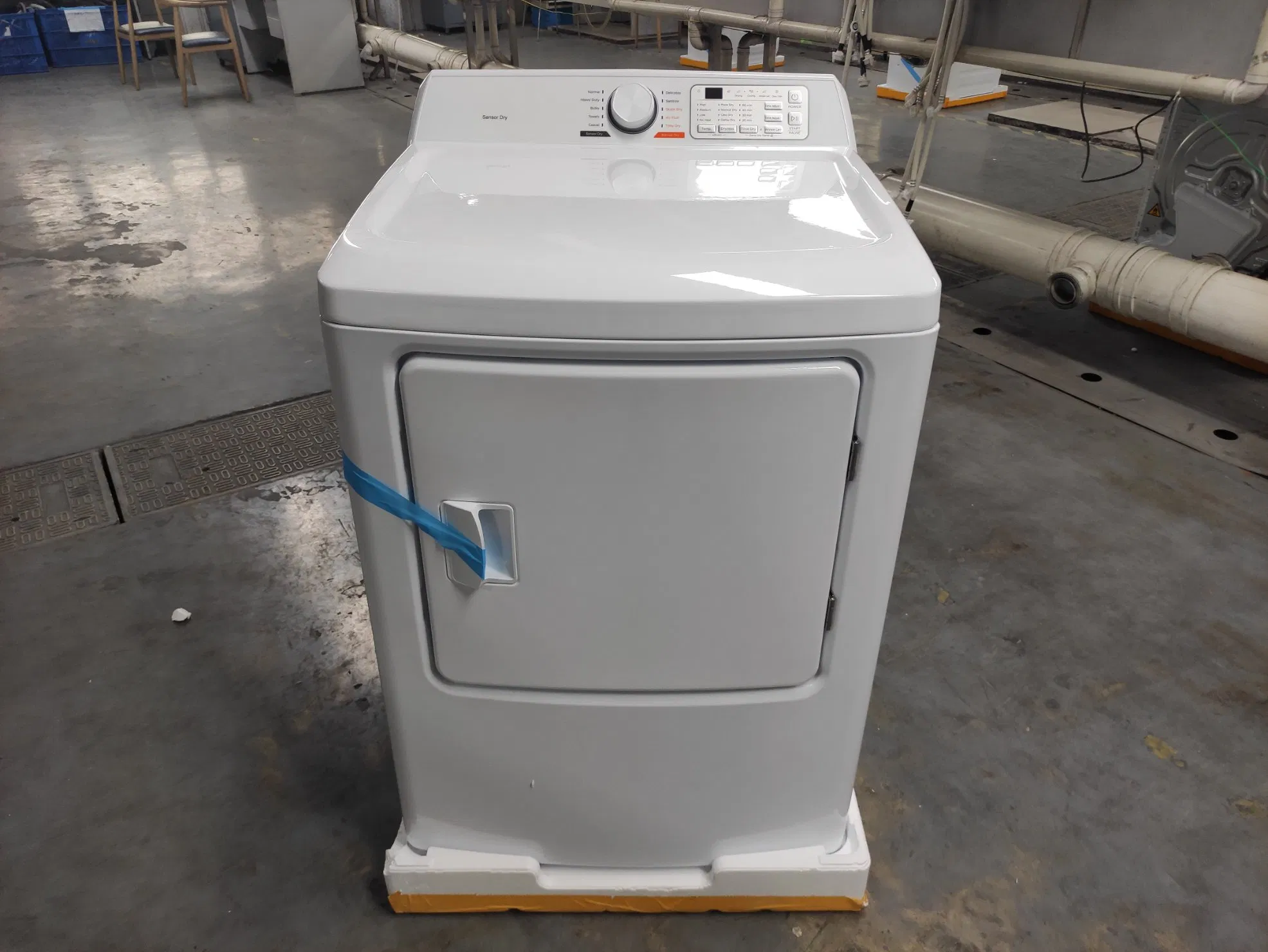 North America 17kg Front Loading Electric Gas Dryer