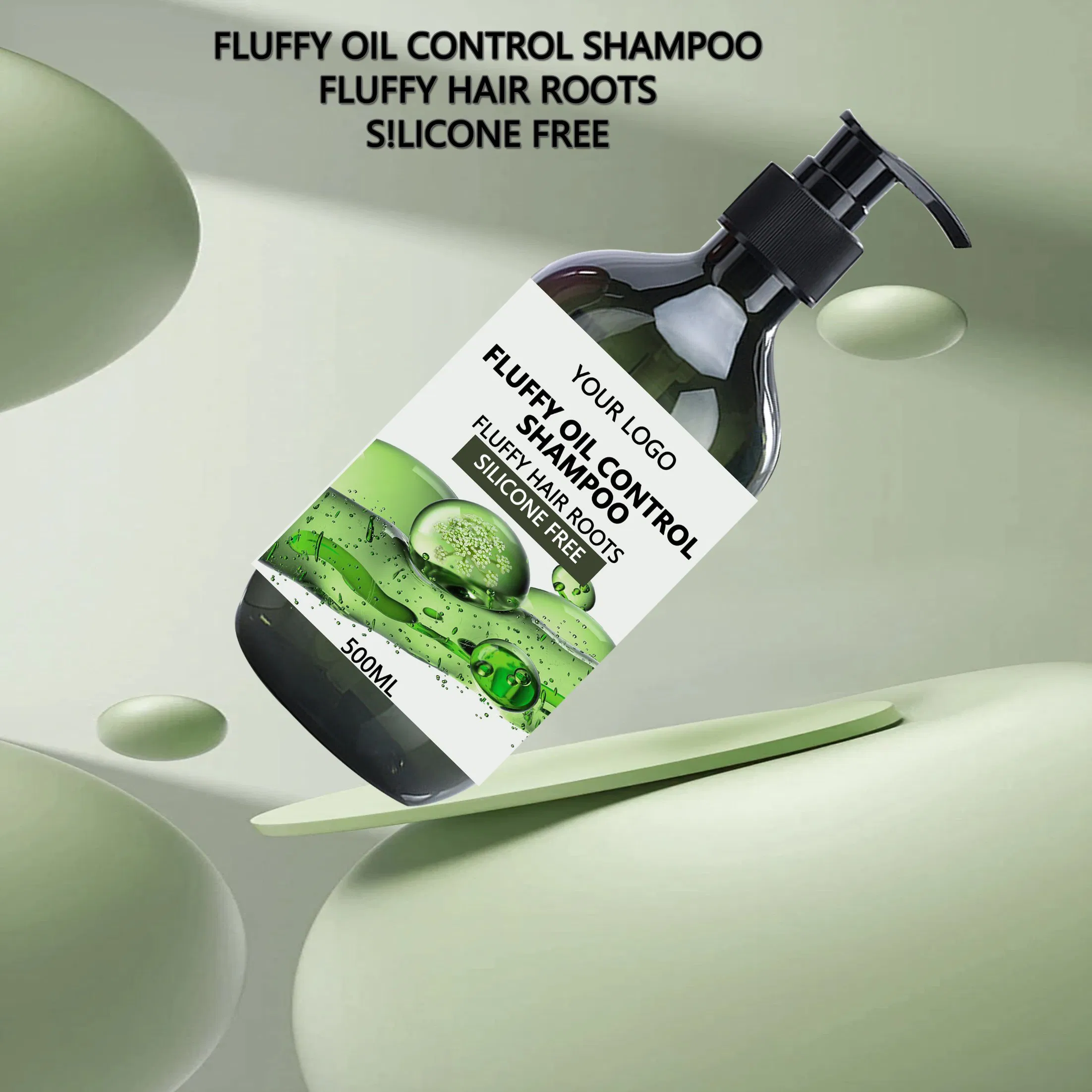 OEM ODM Wholesale Volumizing and Oil-Controlling Shampoo That Leaves Hair Roots Voluminous and Silicone-Free