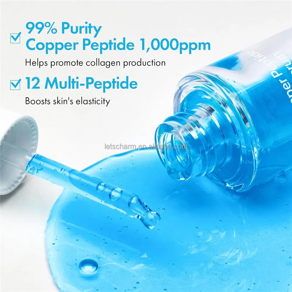 Ls138 Blue Copper Peptide Essence: 30ml for Firming & Youthful Skin Custom OEM/ODM