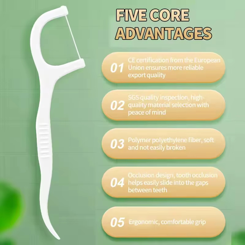 Factory Sells Dental Floss for One-Time Ultra-Fine Tooth Cleaning