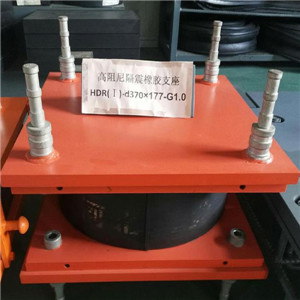 Jingtong Bridge Elastomeric Lead Rubber Isolation High Damping Bearing