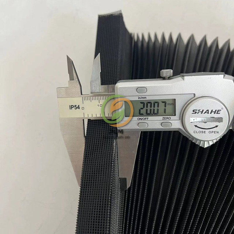 Polyester Insect Screen Parts Plisse Screen Pleated Mesh Folding Screen