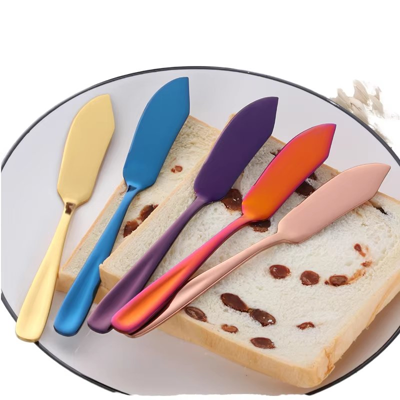 Stainless Steel Butter Knife for Desserts and Cheese Board Butter Spatula