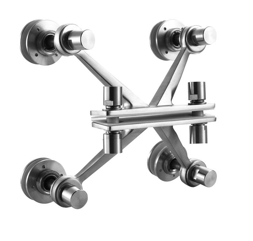 High-Quality Stainless Steel Spider Holder for Custom Glass Curtain Wall