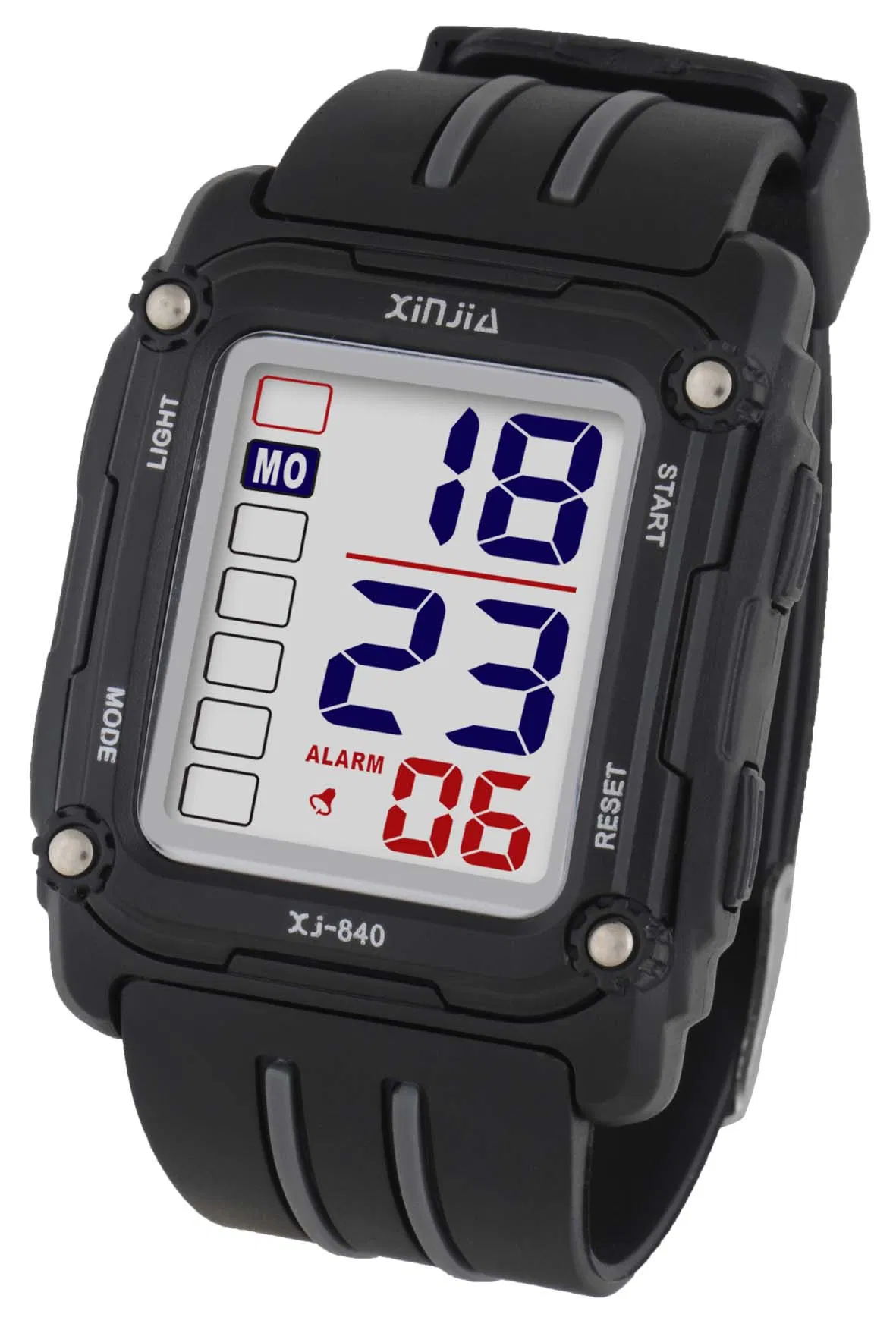 Fashion Digital Electronic Sport Watch with Alarm, Date, Chronograph Features