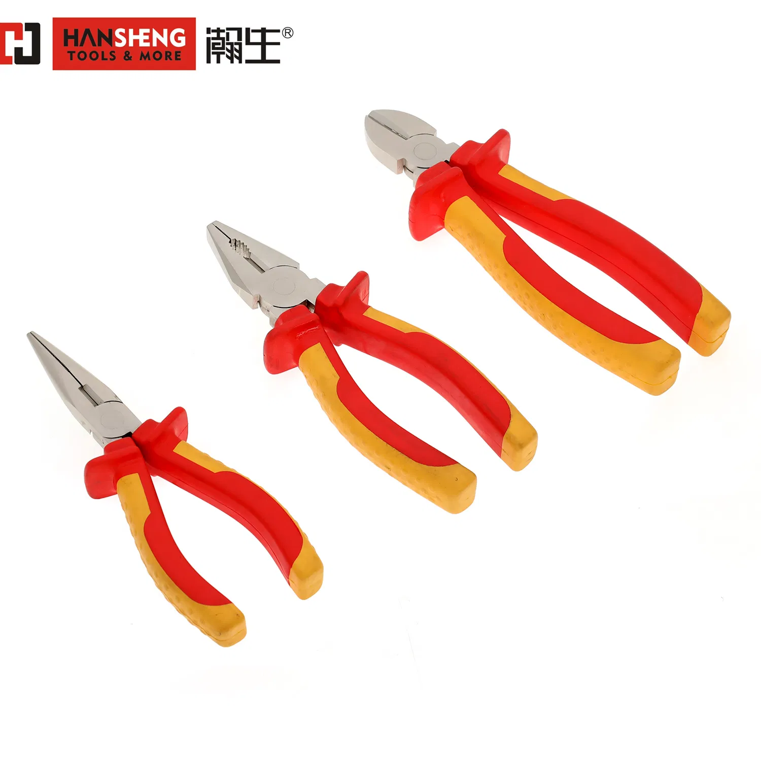 Professional VDE Insulated Pliers for Electricians, 1000V High Carbon Steel, 6"7"8",Hand Tool,Multi Function Plier Combination Plier,Insulating Combinatiotools