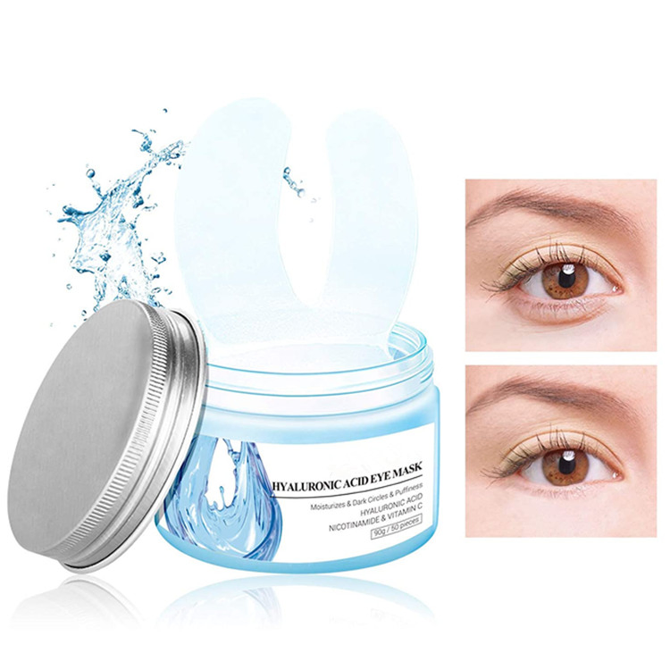 OEM/ODM Hyaluronic Acid Eye Mask Moisturizing Circle Eye Mask Patches
