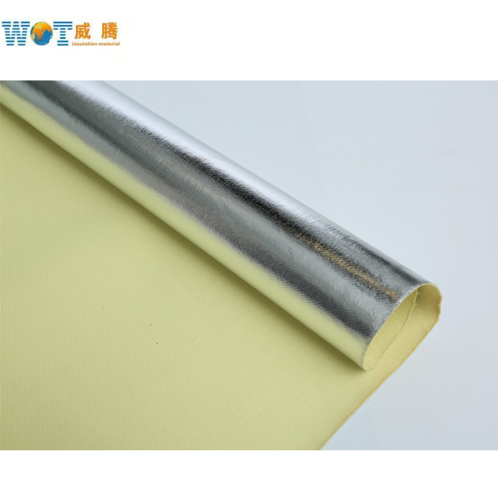 Transfer Foil Coated Aramid Fabric