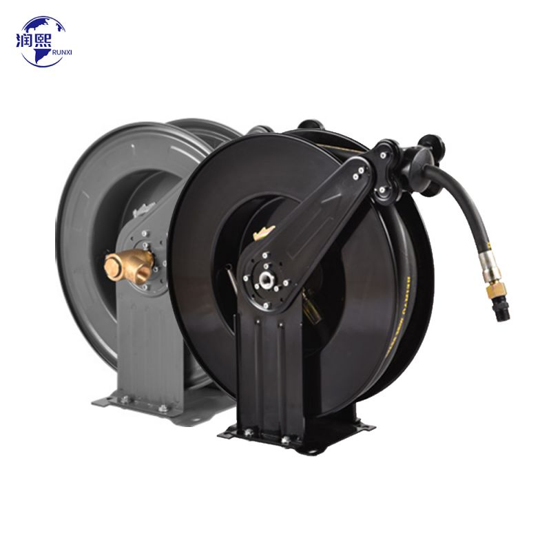 Truck Trailer Mounted Retractable 3/4" High Pressure Diesel Fuel Hose Reel