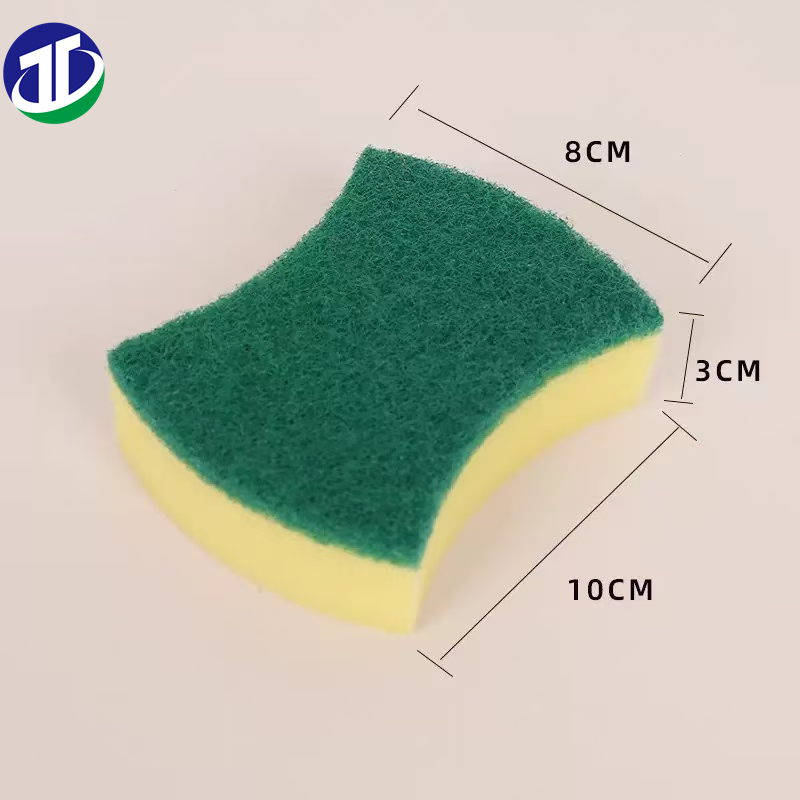 Cleaning Product Green Scouring Pad Scour Sponges Pink Scouring Pad
