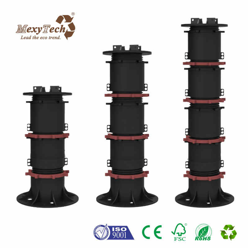 Keel Support for Raising Terrace Decking Adjustable Height Pedestal